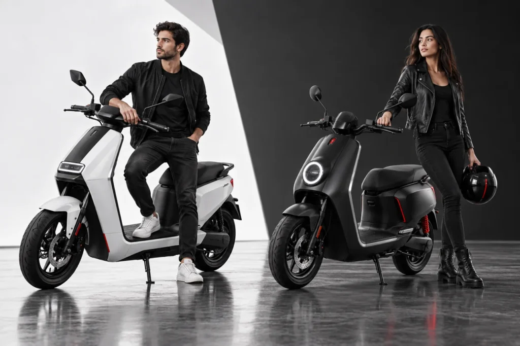 Illustration éditoriale : KAYCO ou YADEA : quelle marque électrique choisir en Tunisie ?