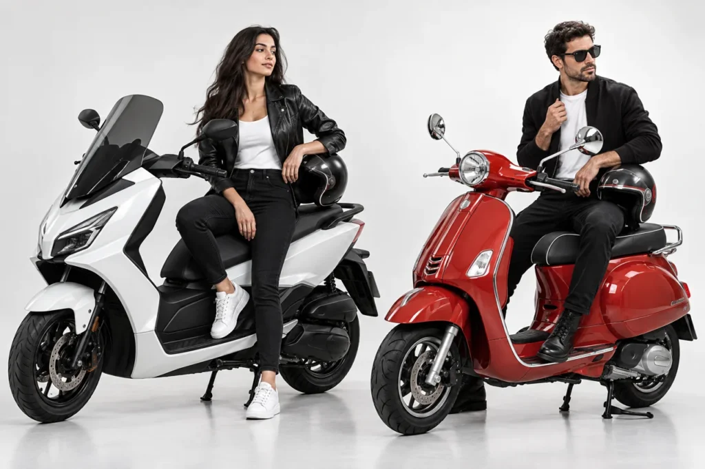 Illustration éditoriale : Quelle moto acheter entre 5 000 et 8 000 DT en Tunisie ?