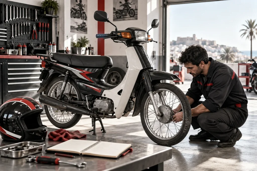Illustration éditoriale : Quelle moto choisir en Tunisie avec un budget de 3 000 DT ?