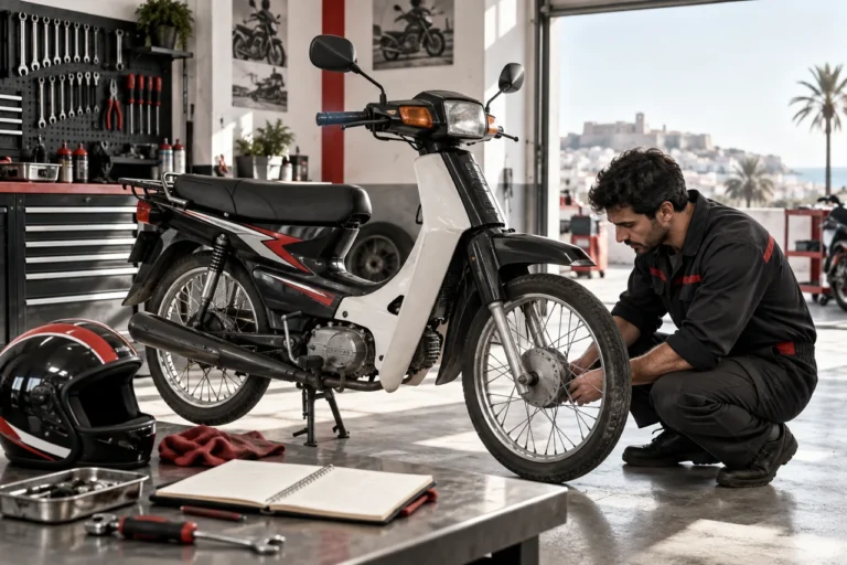 Illustration éditoriale : Quelle moto choisir en Tunisie avec un budget de 3 000 DT ?