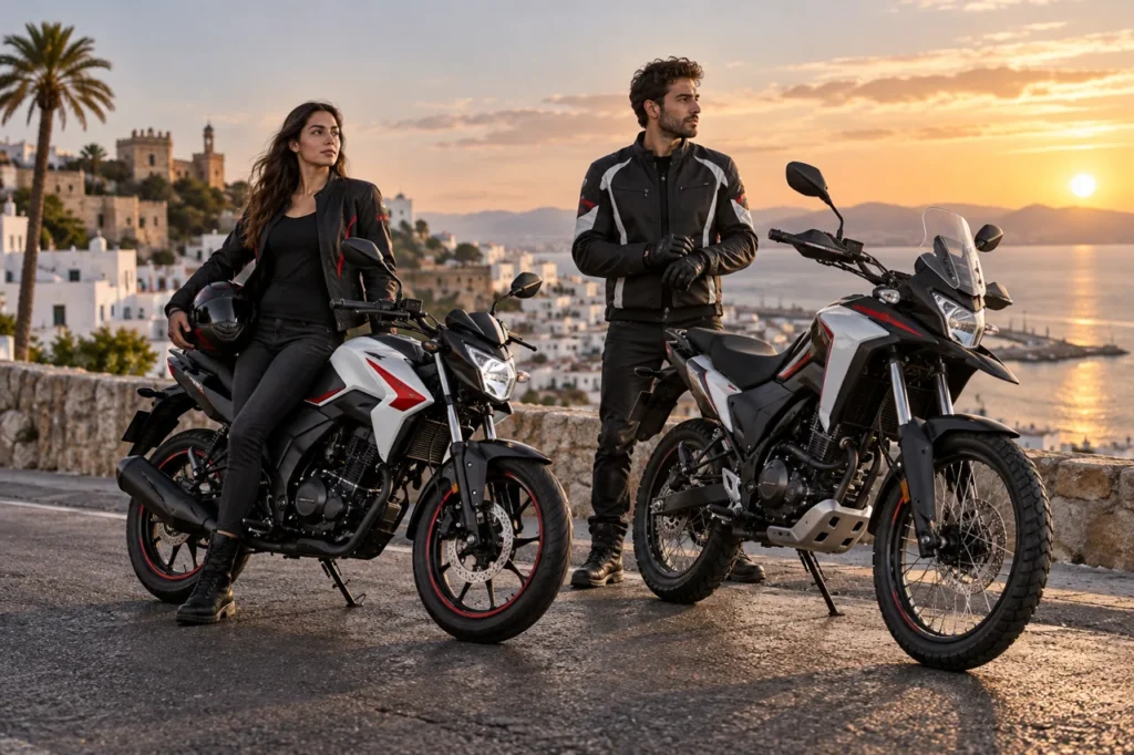 Illustration éditoriale : Zimota RKS ou Senke Raptor 125 : le comparatif pour bien choisir
